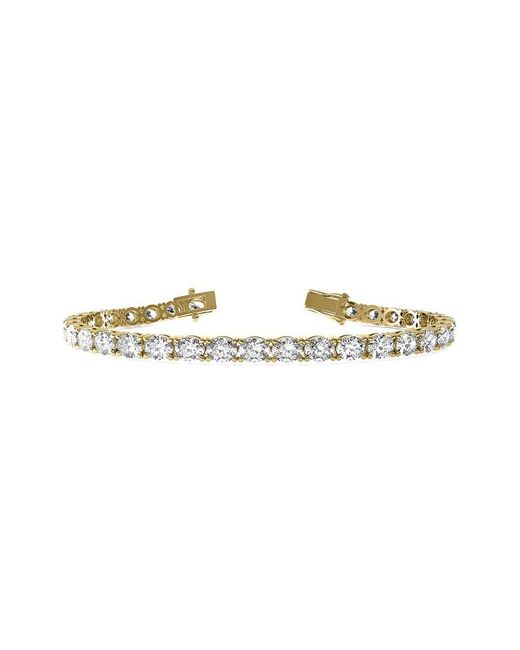 Lab Grown Diamonds White 14K 17.50 Ct. Tw. Lab-Grown Diamond Bracelet