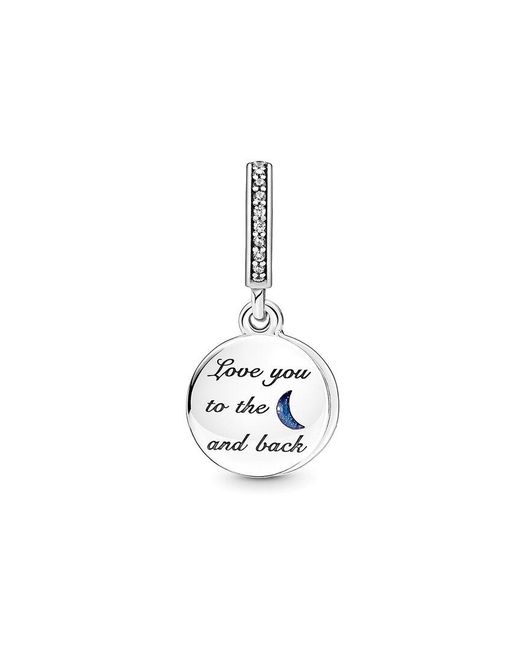 Pandora Blue Moments Cz Charm