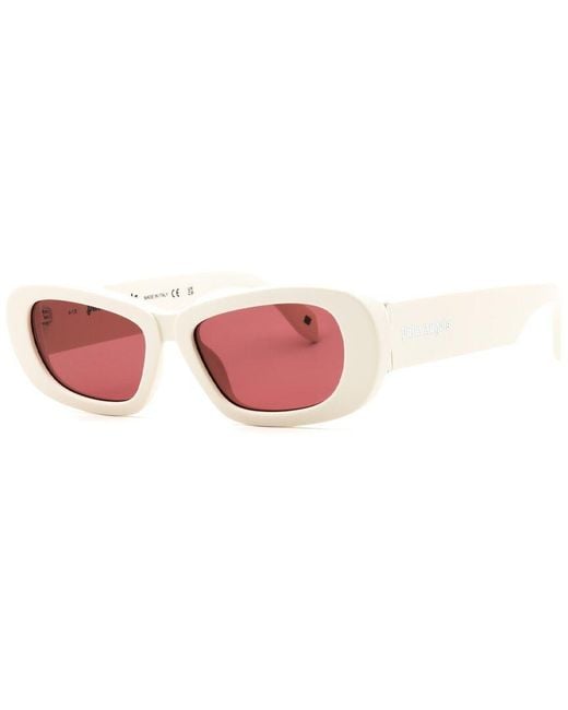 Palm Angels Pink Dana0125 53Mm Sunglasses