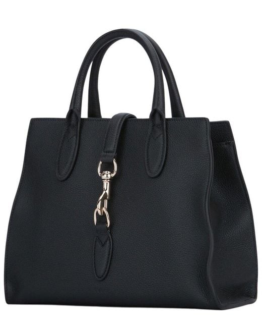 Gucci Black Leather Tote