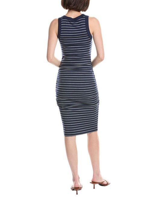 Michael Stars Blue Demi Above-Knee Mini Dress