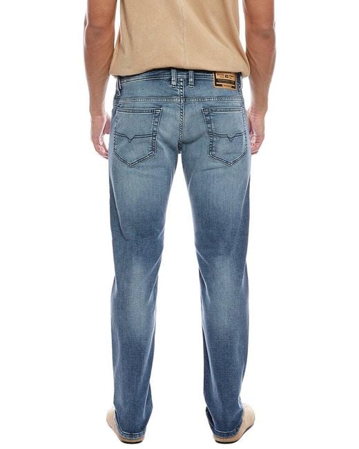 DIESEL Blue Thommer Medium Wash Jean for men