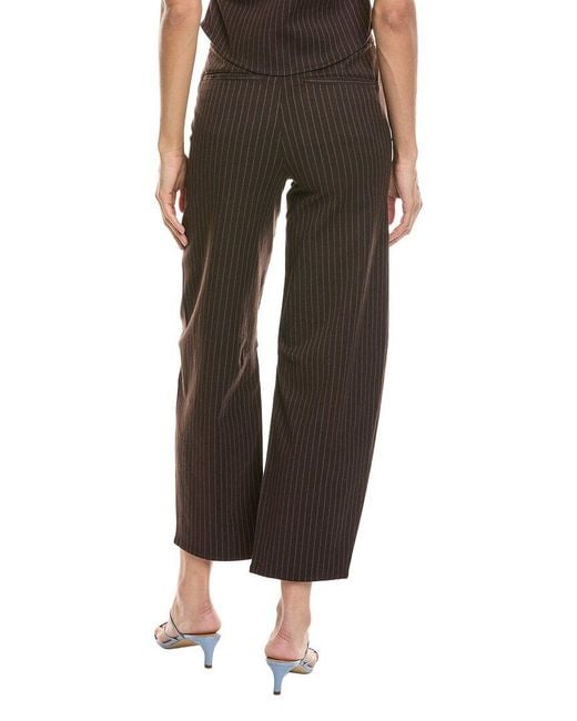DL1961 Brown Miro Stripe Barrel Leg Jean