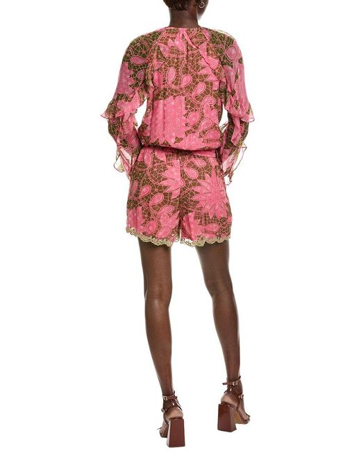 Hemant & Nandita Romper with Braided Belt