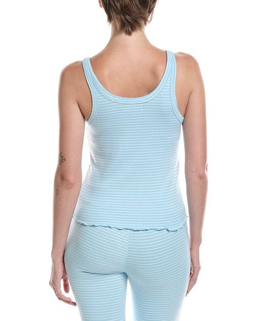 Pj Salvage Blue Sweet Stripes Cami