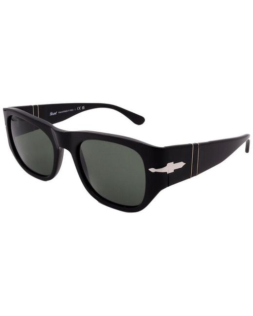 Persol Black Po3308S 54Mm Sunglasses for men