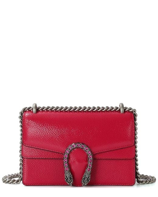 Tiffany & Fred Paris Red Crystal Dragon Medium Crossbody