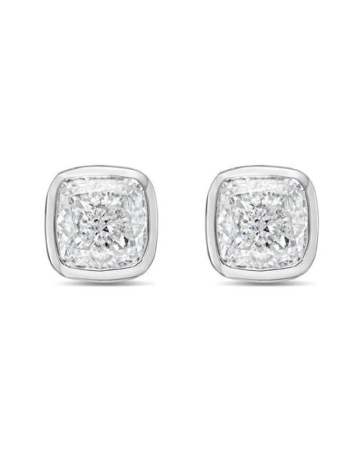 Diana M Metallic Diana M. 14K 8.00 Ct. Tw. Lab-Grown Diamond Stud Earrings