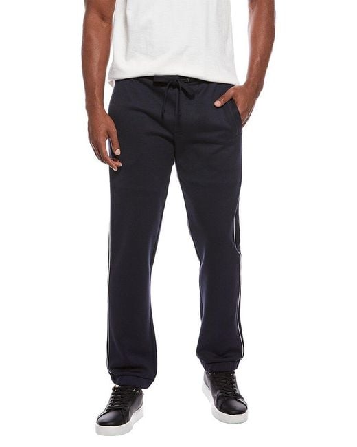 Valentino Black Jersey Bottom Lounge Pant for men