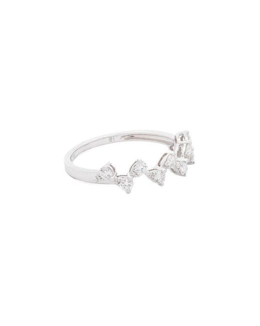 Maitre De Diamant White 18K 0.47 Ct. Tw. Diamond Zig Zag Ring