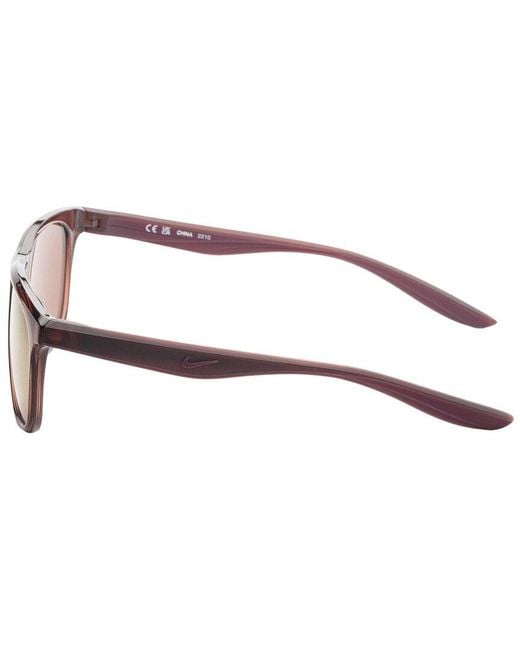 Nike Brown Flo 55Mm Sunglasses for men