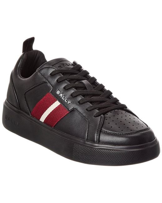Bally Black Bennys Leather Sneaker for men