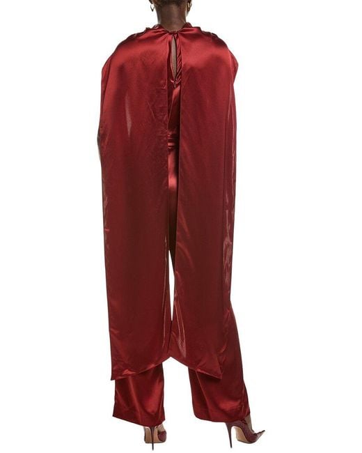 Reiss Red Farah Jumpsuit