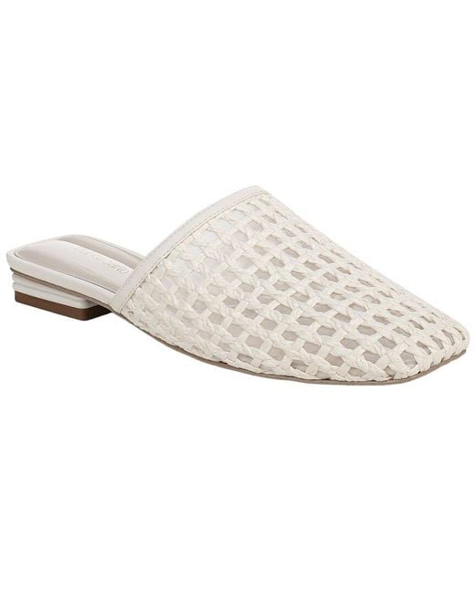 Franco Sarto White L-Toba Mule