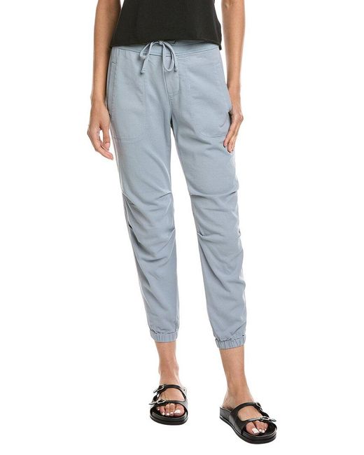 James Perse Blue Soft Drape Utility Pant