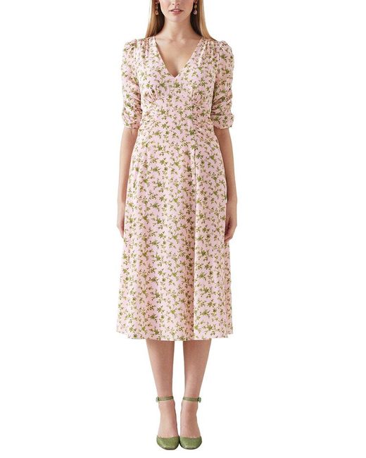 L.K.Bennett Pink Rosamund Dress