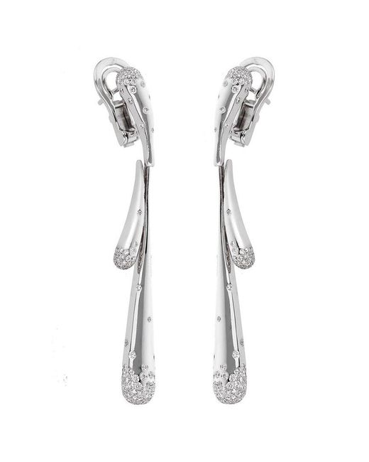 Audemars Piguet White 18K 1.20 Ct. Tw. Diamond Drop Earrings (Authentic Pre-Owned)
