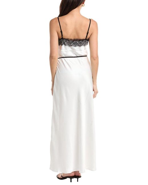 Femme Society White Sleeveless Midi Dress