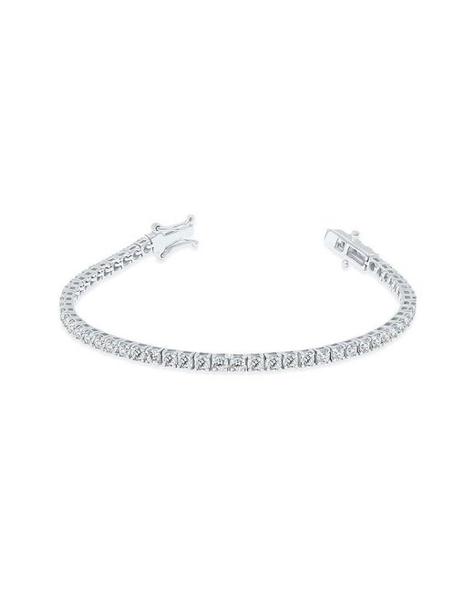 True Diamond White 14K 5.00 Ct. Tw. Diamond Tennis Bracelet