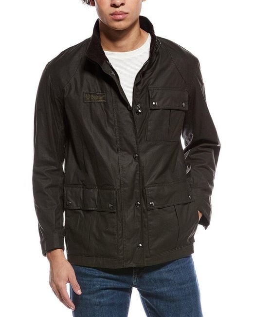 Belstaff Black Heirloom Trialmaster Jacket for men
