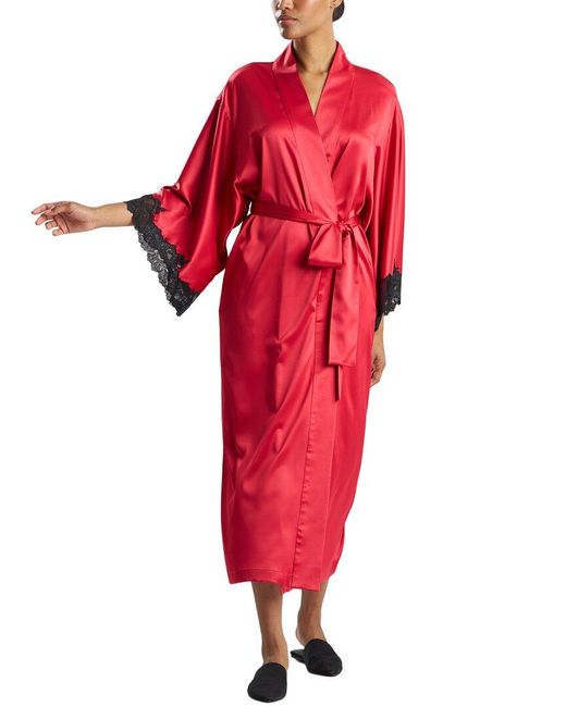 Natori Red Peony Glamour Robe