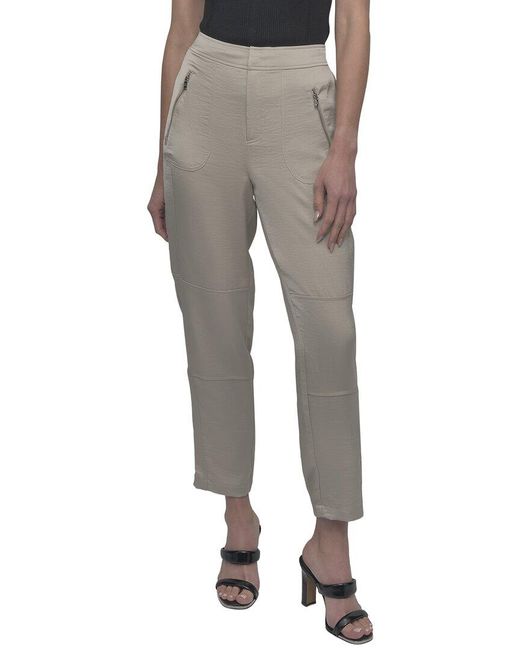 DKNY Gray Glazed Dressing Pant