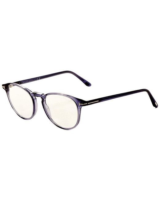 Tom Ford Blue Ft5803 51Mm Optical Frames