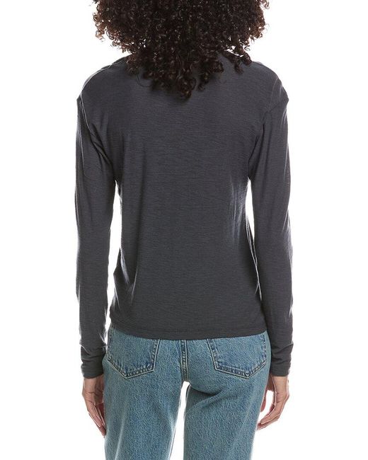 James Perse Black Boxy T-Shirt