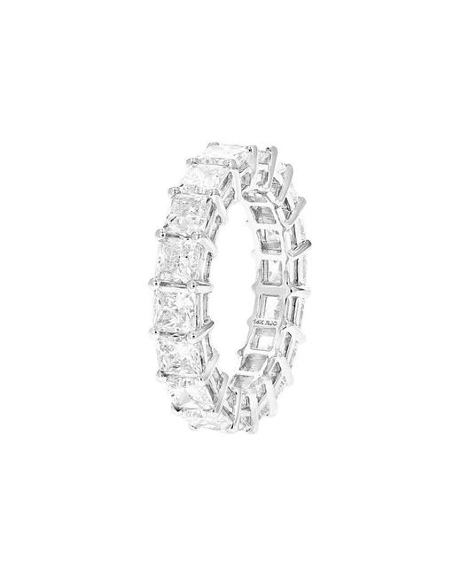 Amairah White 14K 8.00 Ct. Tw. Lab-Grown Diamond Eternity Ring