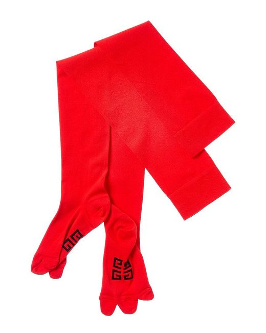 Givenchy Red Logo Sock
