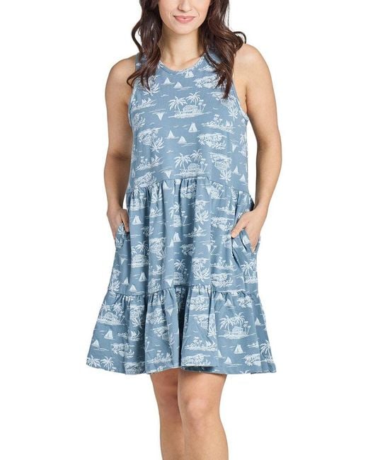 Life Is Good. Blue Tank Dress
