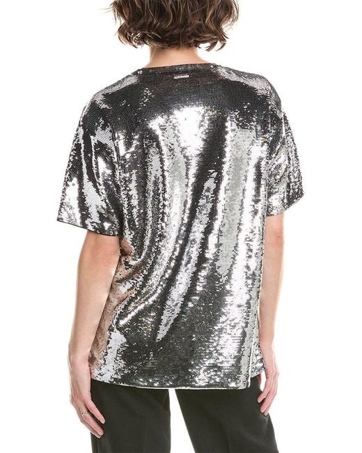 MICHAEL Michael Kors Black Oversized Tunic Shirt