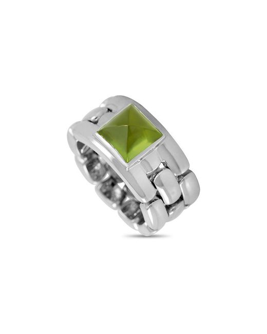 Chaumet Metallic 18K Peridot Ring (Authentic Pre-Owned)