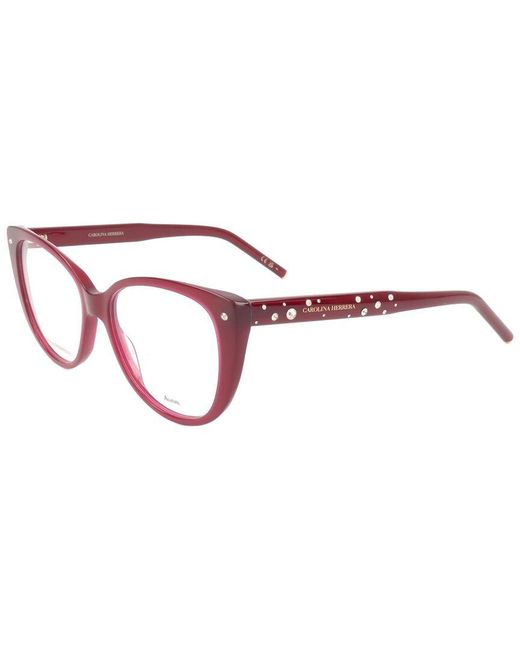 Carolina Herrera Red 53Mm Optical Frames