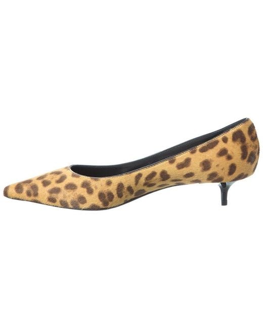 Jimmy Choo Brown Amelia Haircalf Pump