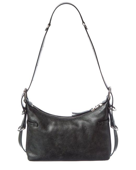 Givenchy Black Voyou Leather Hobo Bag