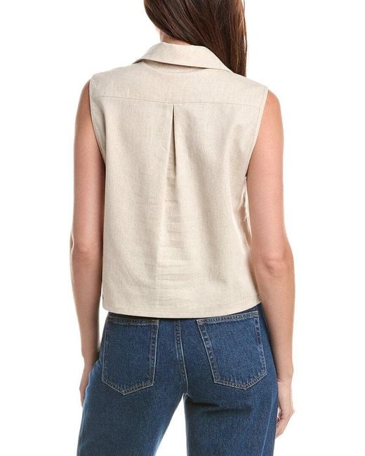 Joseph Ribkoff Blue Vest Jacket