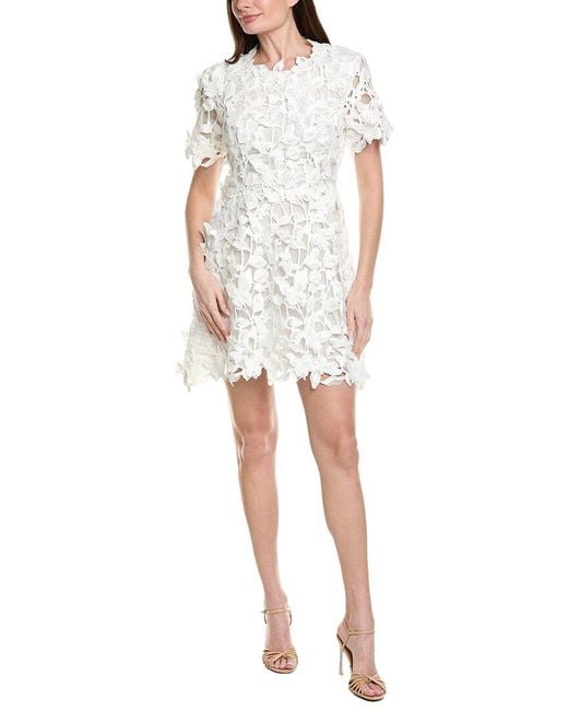 Jonathan Simkhai White Darla Mini Dress