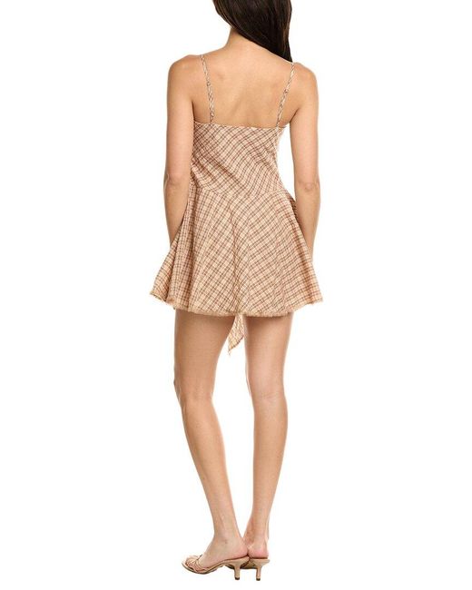 7021 Natural Mini Dress