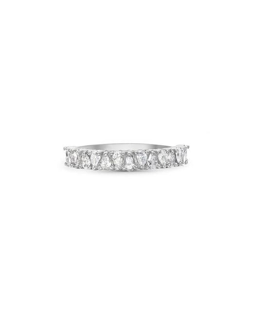 Forever Creations USA Inc. White Forever Creations 14K 0.73 Ct. Tw. Diamond Half-Eternity Ring