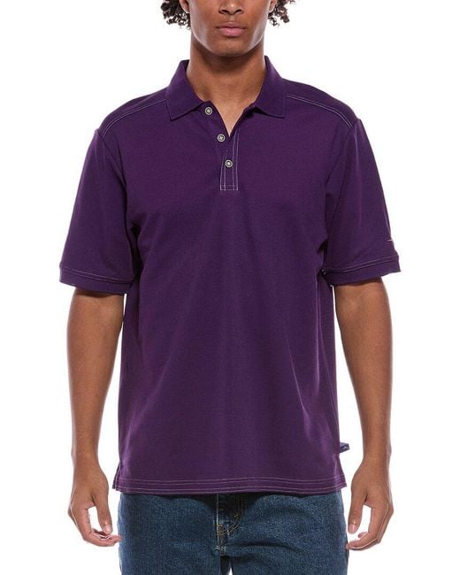 Tommy Bahama Purple Sport Emfielder 2.0 Polo Shirt for men