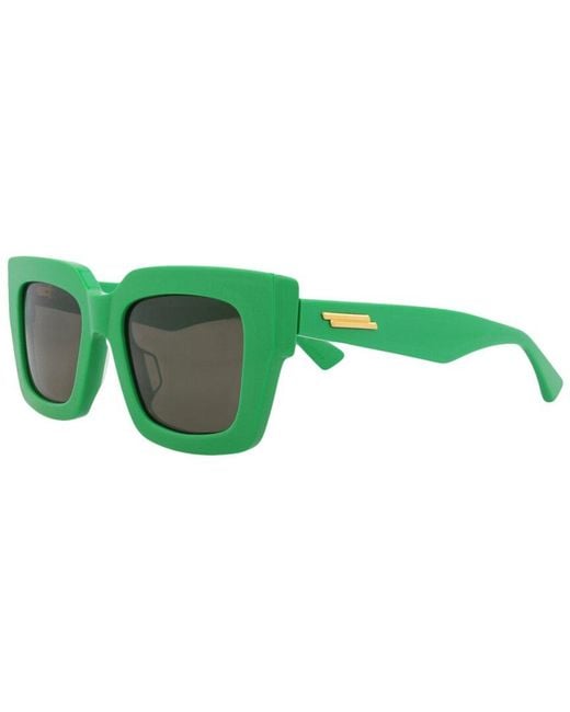 Bottega Veneta Green Bv1212S 52Mm Sunglasses