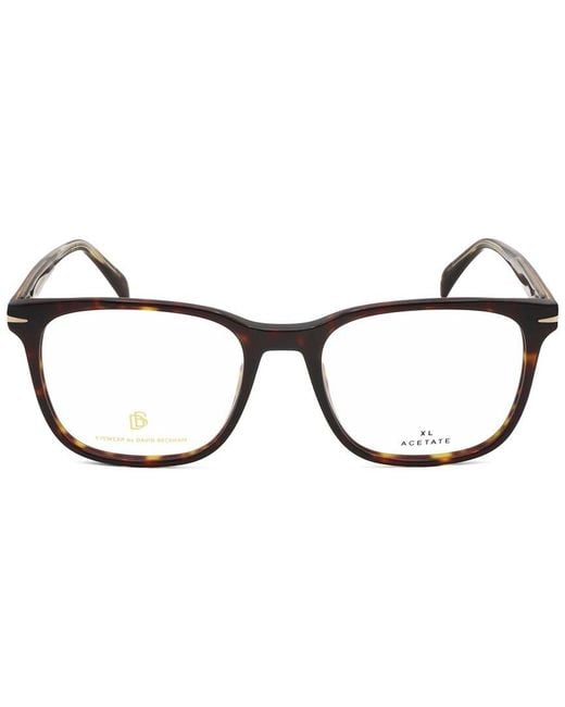 David Beckham White 55mm Optical Frames for men