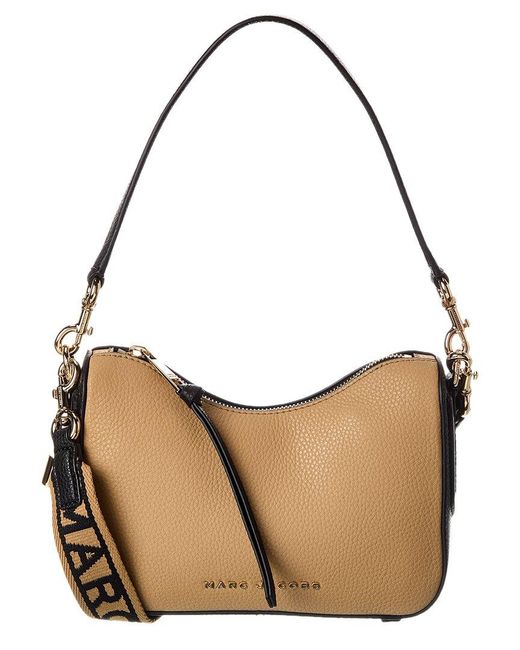 Marc Jacobs Natural Small Convertible Leather Shoulder Bag
