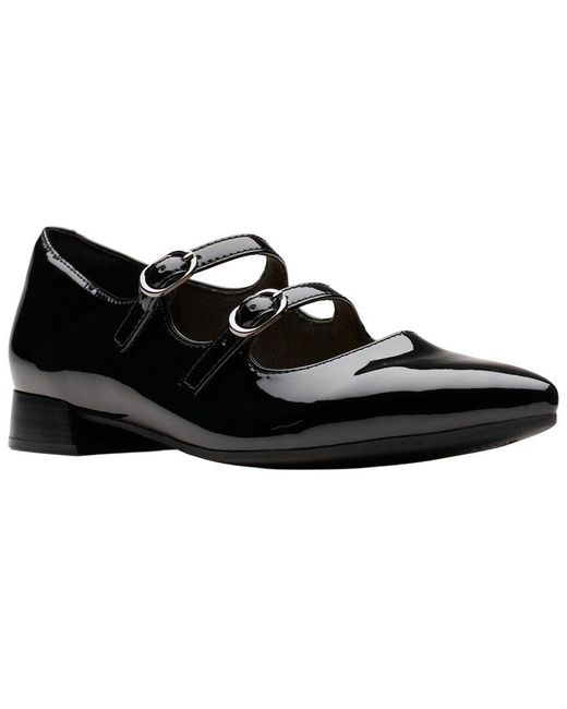 Clarks Black Natalyn Lane Mary Jane Flat