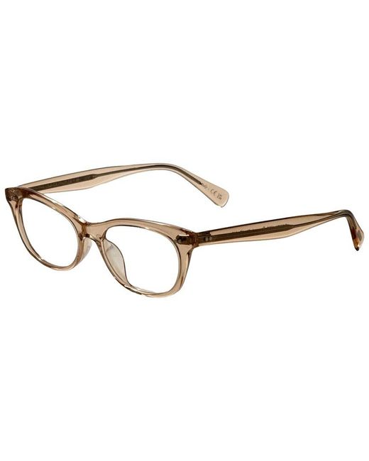 Oliver Peoples White Dezerai 51Mm Optical Frames
