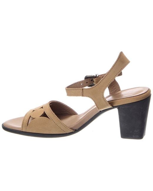 Arche Metallic Farroe Leather Sandal