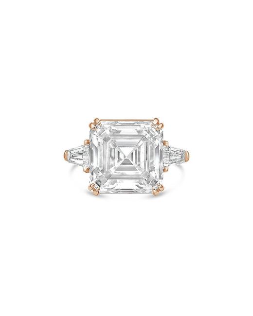 Diana M White Diana M. 18K Rose 4.50 Ct. Tw. Lab-Grown Diamond Ring