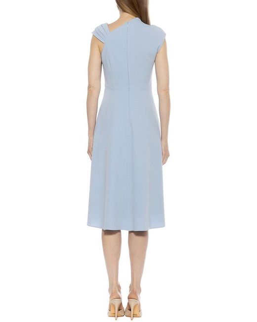 Alexia Admor Blue Mariah A-line Dress