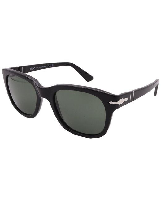 Persol Black Po3372S 55Mm Sunglasses for men